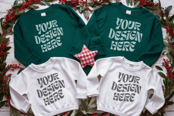Christmas Family Matching T-Shirt Mockup Review