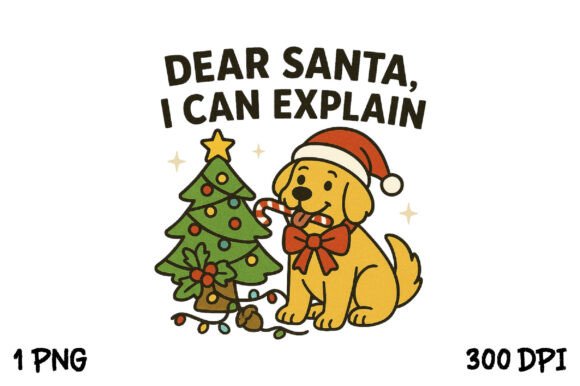 Christmas Funny Dog Dear Santa Png: A Practical Review for T-Shirt Designs