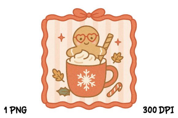 Christmas Hot Chocolate Coquette Frame: T-Shirt Designs & Craft Review