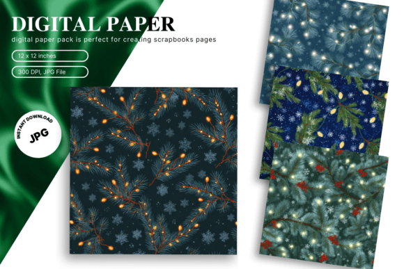 Christmas Light Pattern Background Review