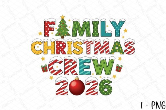 Family Christmas Crew 2026 PNG: A Designer’s Review for T-Shirt Designs