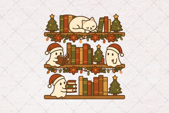 Ghost Book Christmas Png: A Brand Designer’s Review for T-Shirt Designs