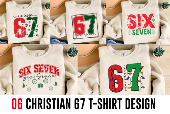 Six Seven Christmas T-shirt Bundle Review for Crafters